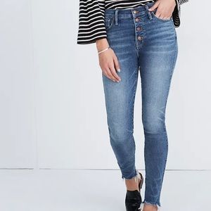 Madewell 10inch High Rise Skinny Jean